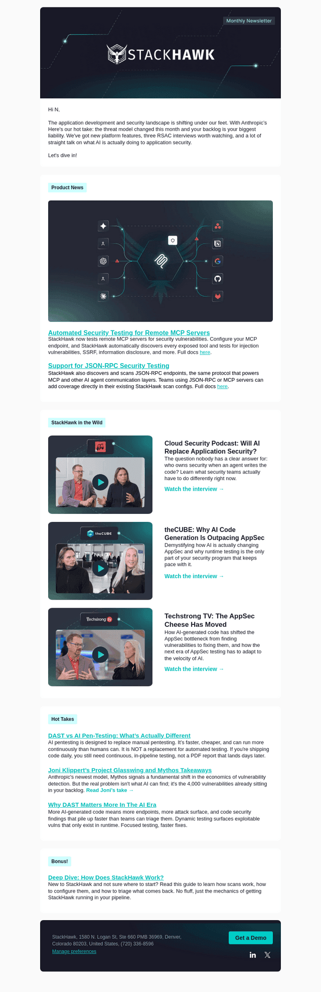 🦅 Introducing automated remote MCP server testing and straight talk on how AI is changing AppSec