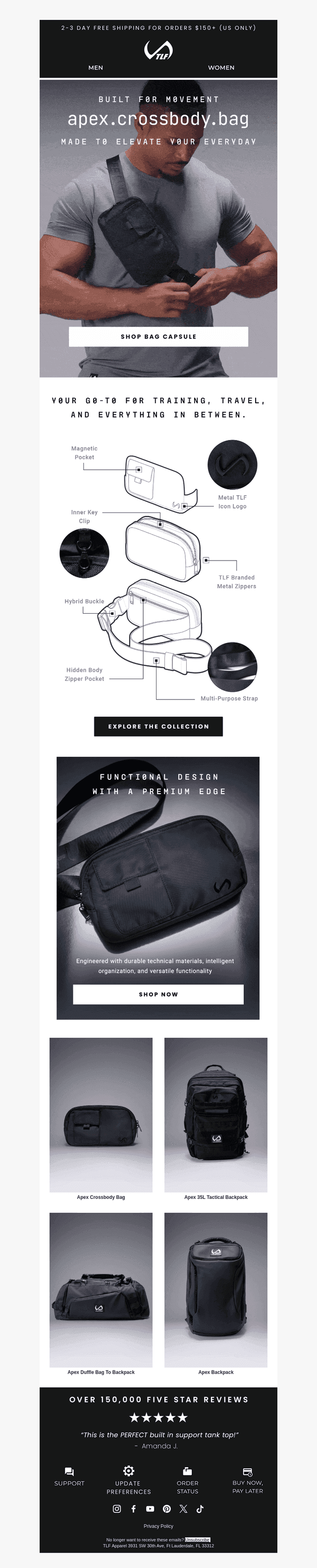 Minimal effort. Maximum function.