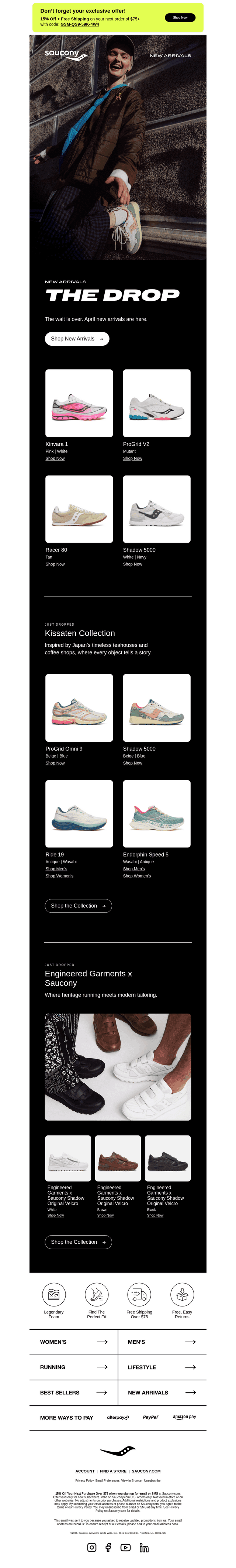 APRIL NEW ARRIVALS