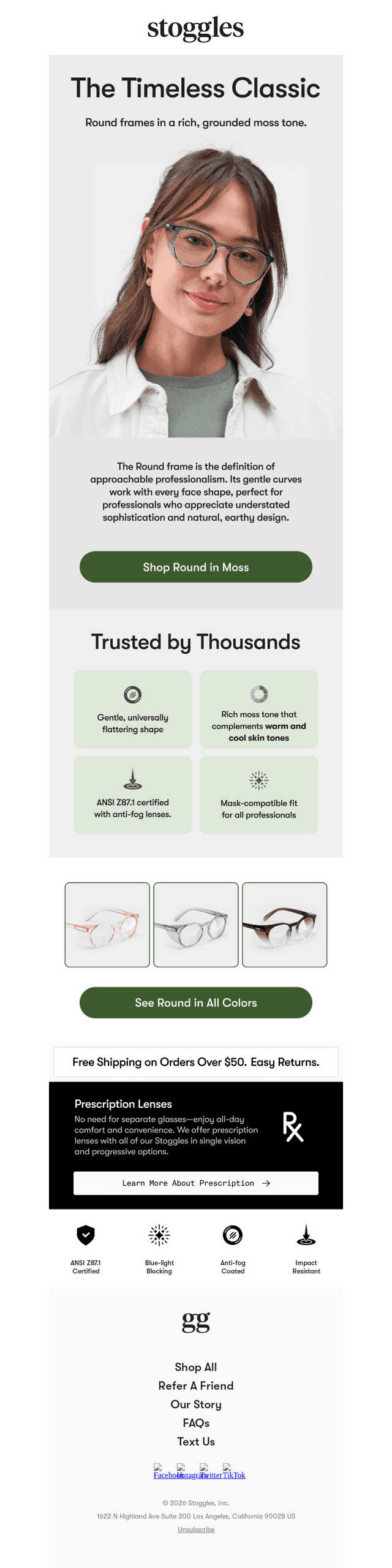 Find Your Grounded Style: Round in Moss