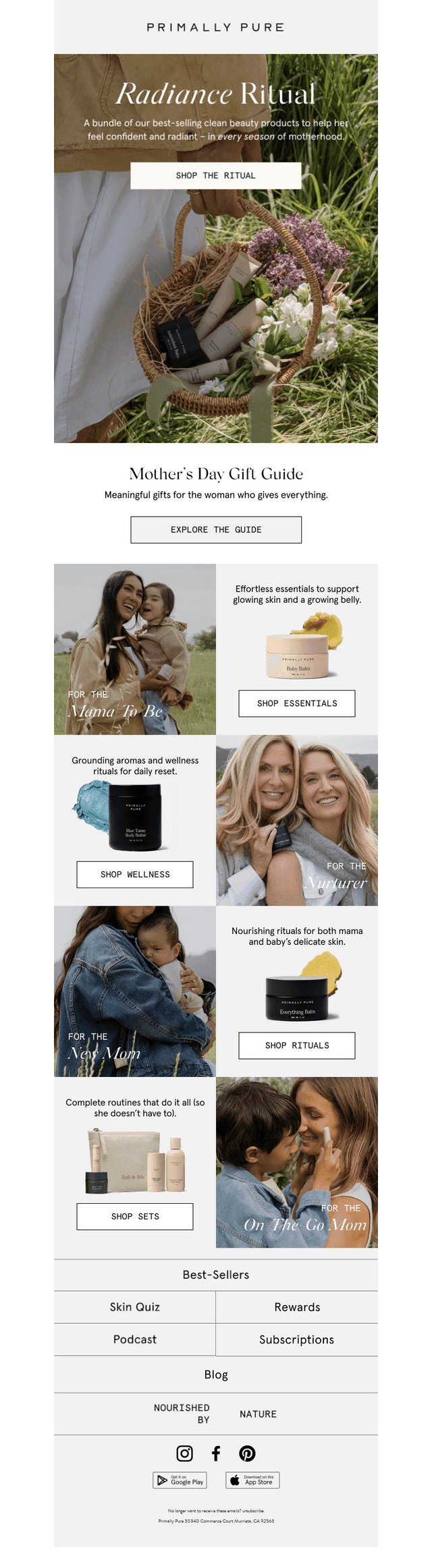 Primally Pure Skincare email from Sun, Apr 19, 2026