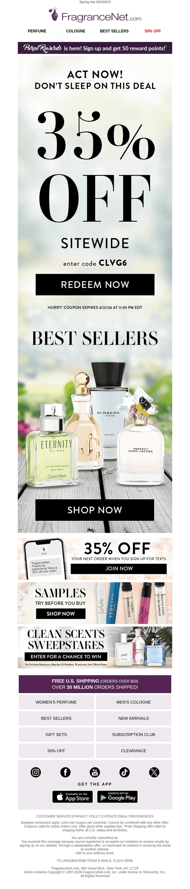 Don't overthink it — 35% off inside