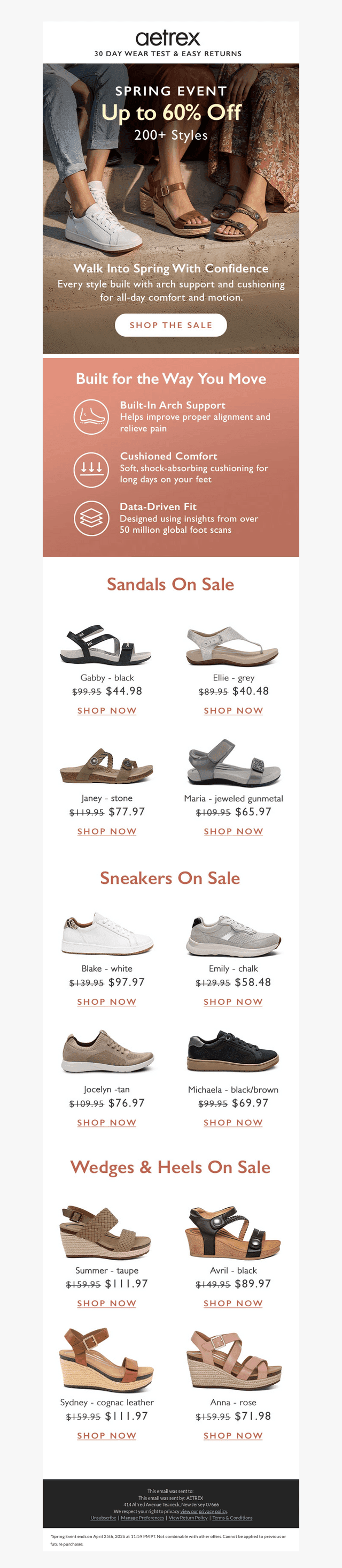 It's Here: Up to 60% Off 200+ Styles