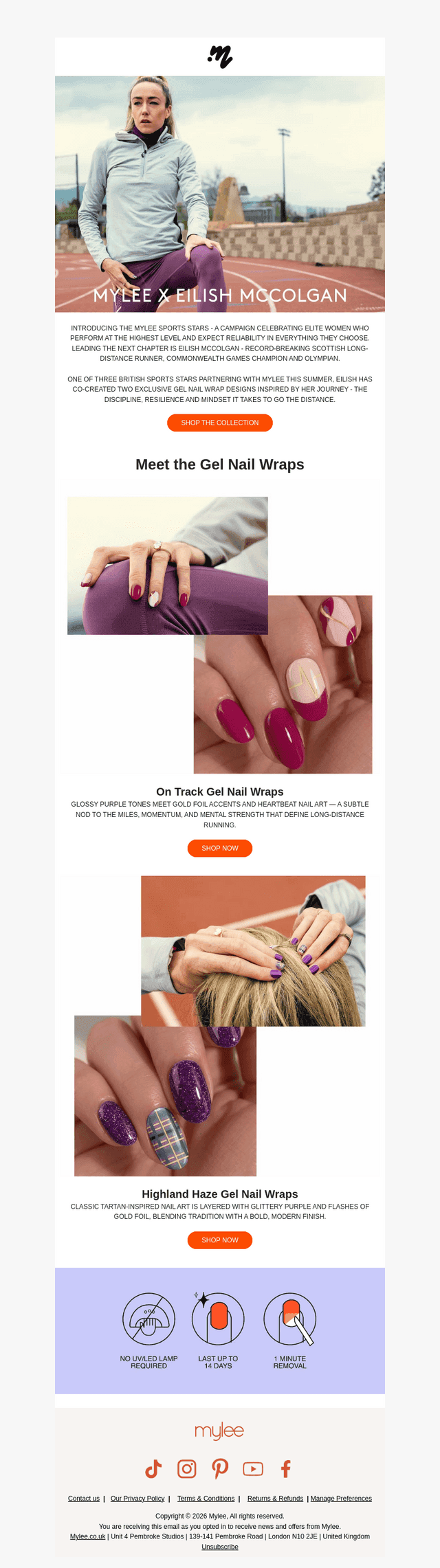 Introducing Eilish McColgan’s Gel Nail Wraps 💅
