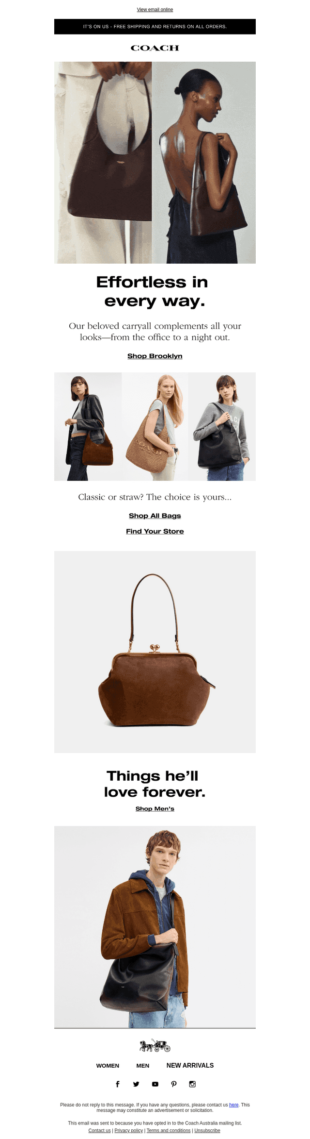 Throw On Brooklyn Bags and Go.