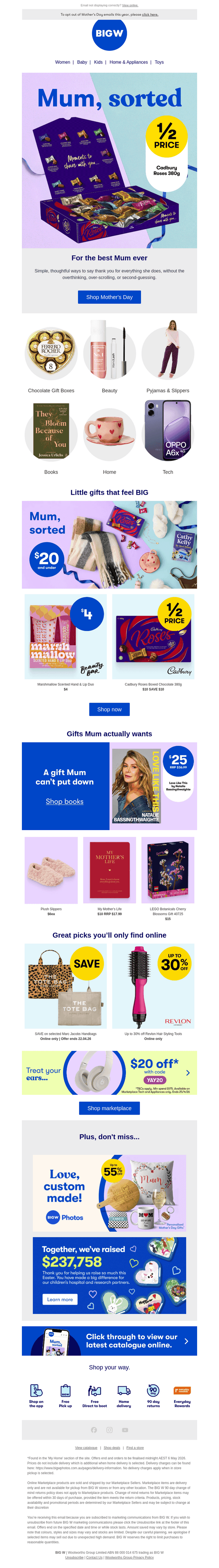 Gifts for Mum, sorted. 💝