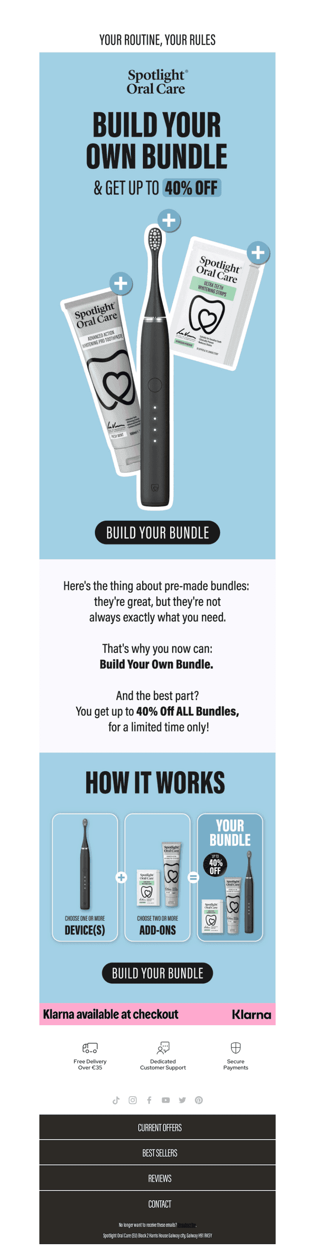 Build your own bundle - 40% off 🤯