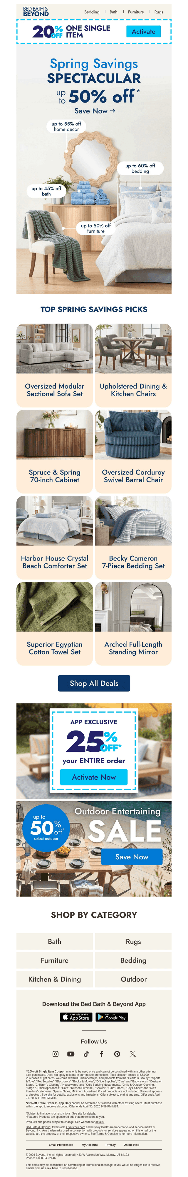Spring Savings Spectacular top picks  🌼