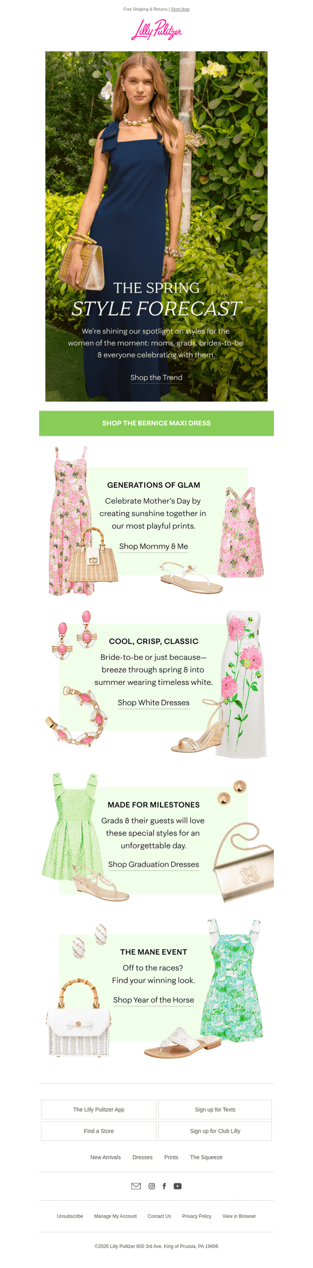 Spring Style Forecast: Our Celebration Edit