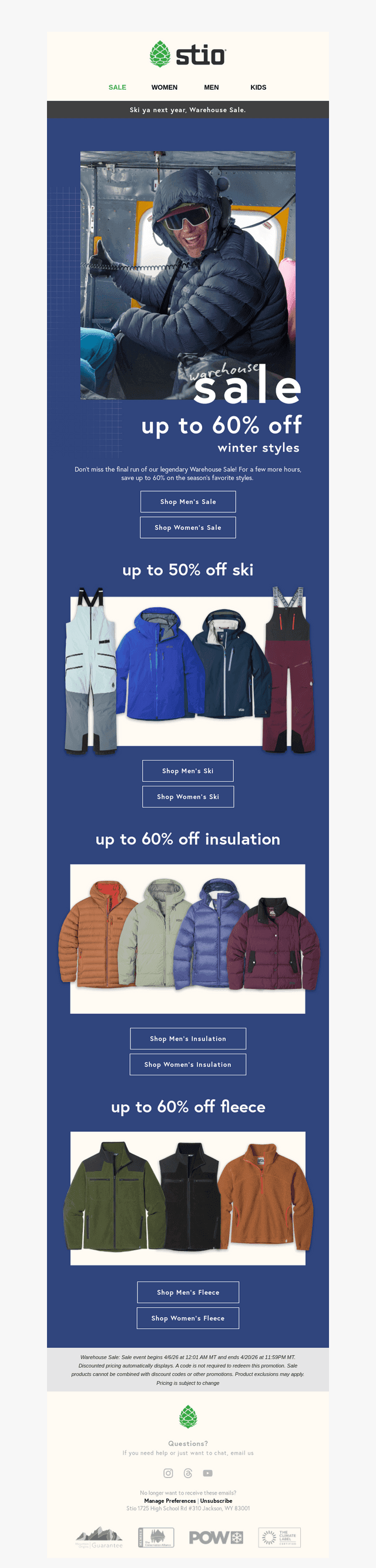 Up To 60% Off Ends Tonight!