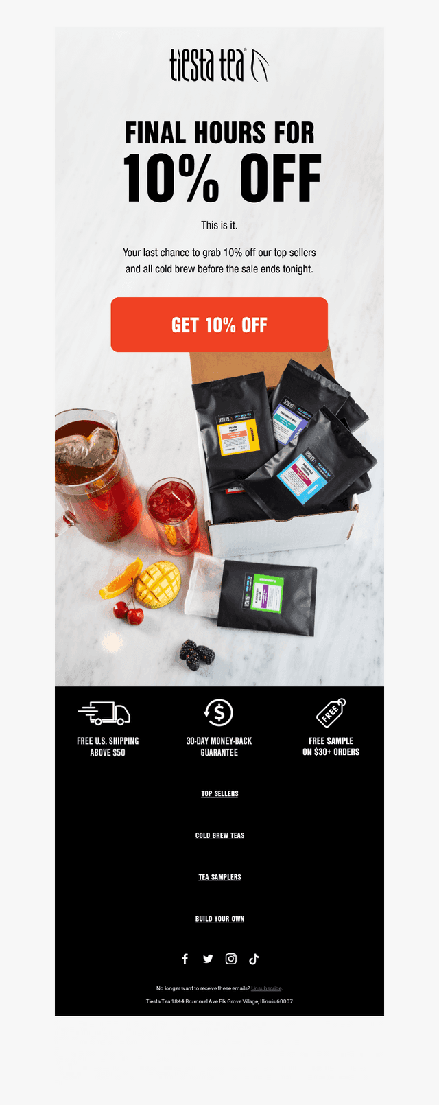 Last Chance: 10% Off