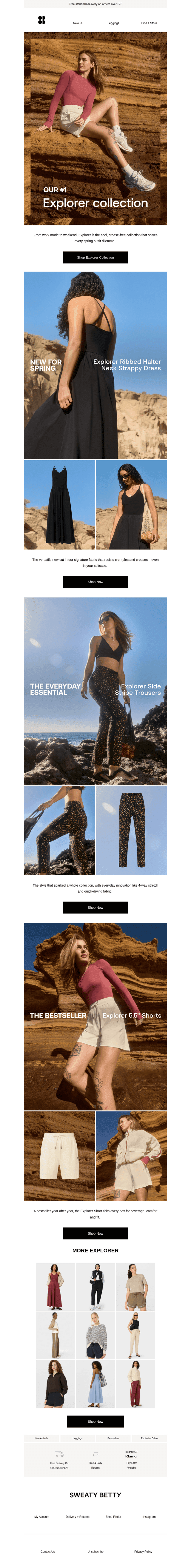 Introducing our spring Explorer collection