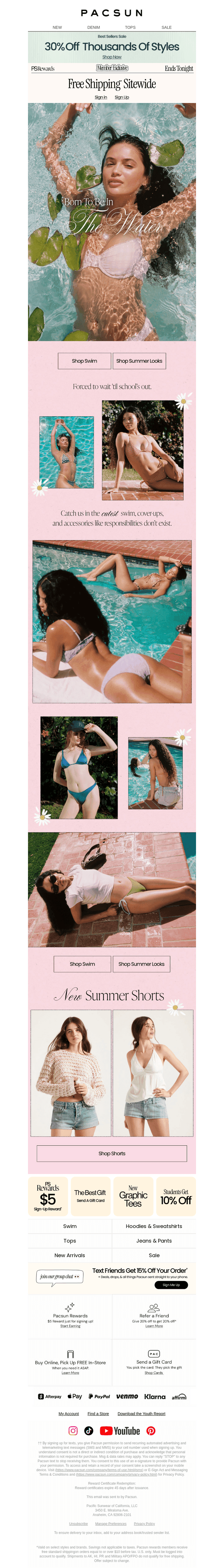 Open if you'd rather be swimming👙🕶️🧢