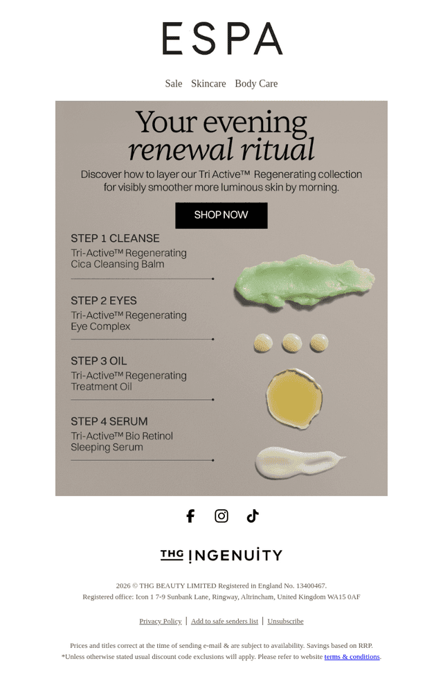 Discover your new evening ritual