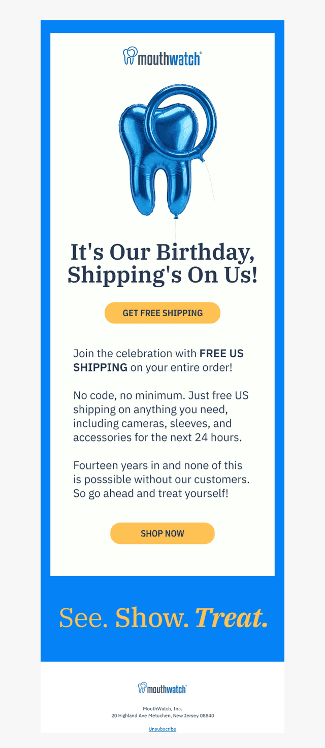 MouthWatch email from Tue, Apr 21, 2026