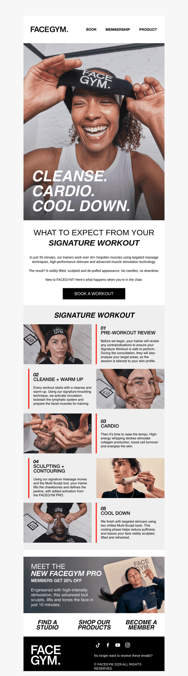 What to Expect From Your Workout