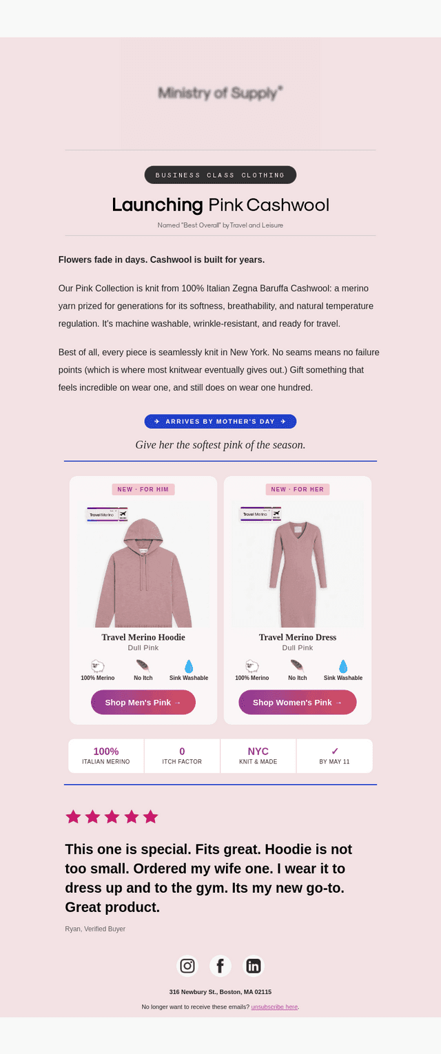 PINK is Here.