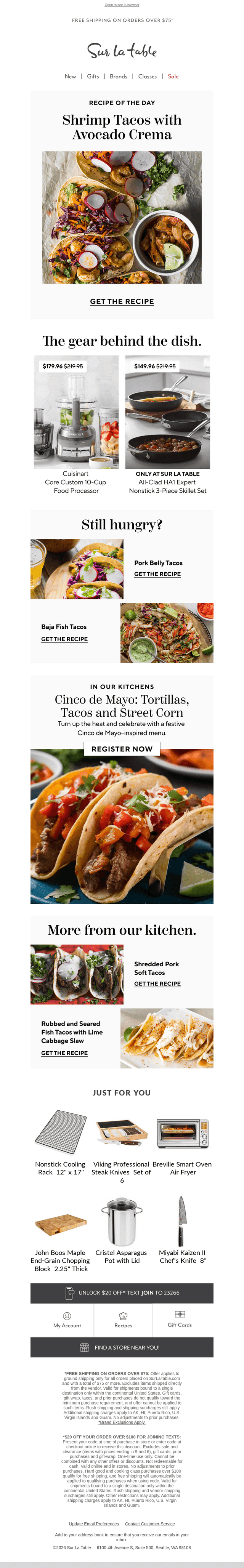🌮 Every Tuesday should be Taco Tuesday.