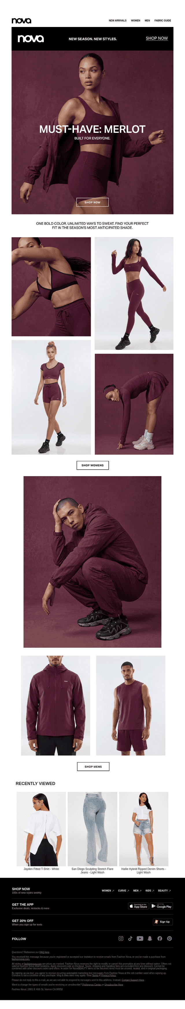 NOVA Dripped In Merlot