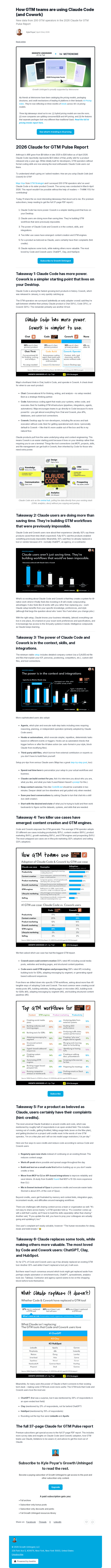 How GTM teams are using Claude Code (and Cowork)