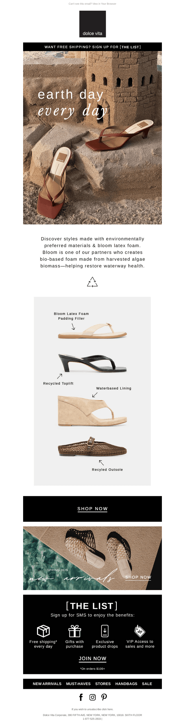 Dolce Vita email from Wed, Apr 22, 2026