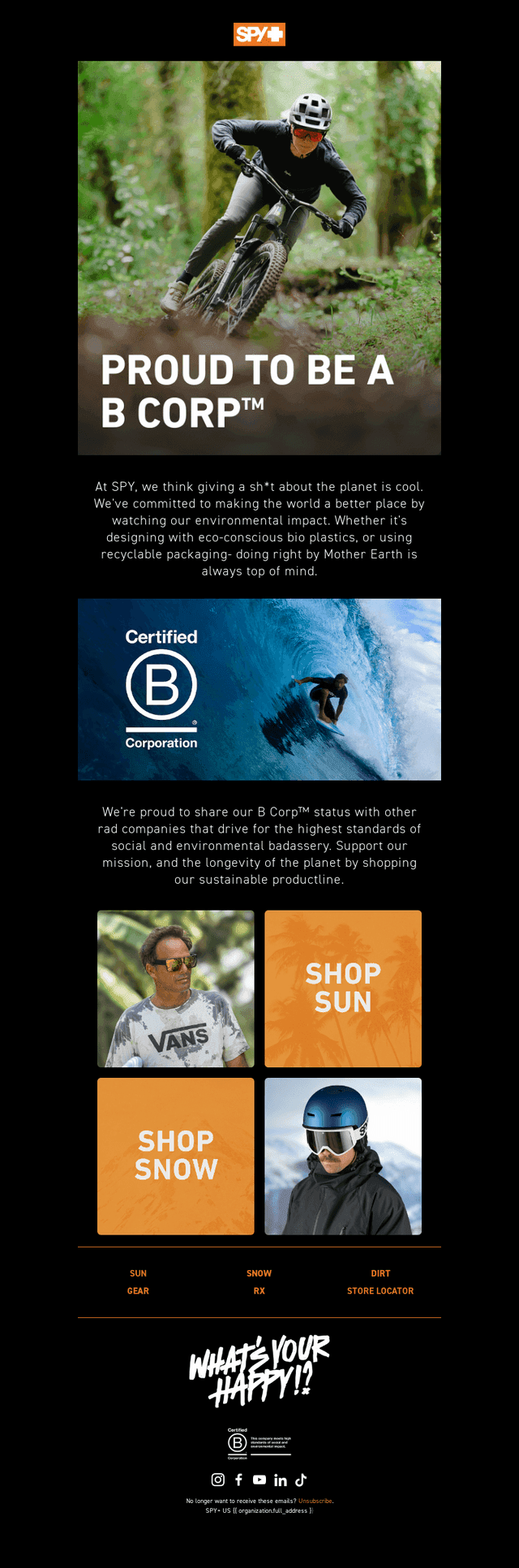 Proud to be B Corp™ 🌎