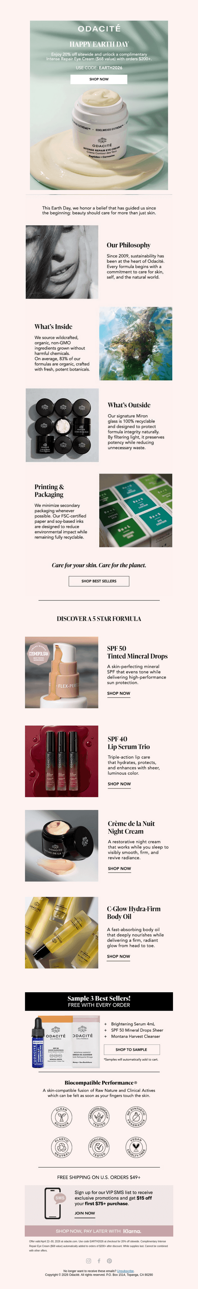 Odacité email from Wed, Apr 22, 2026