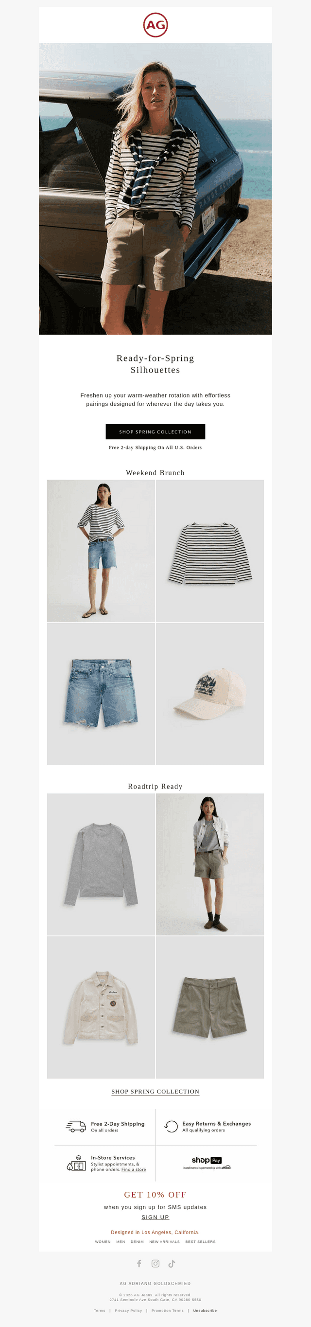 Your Spring Uniform Starts Here