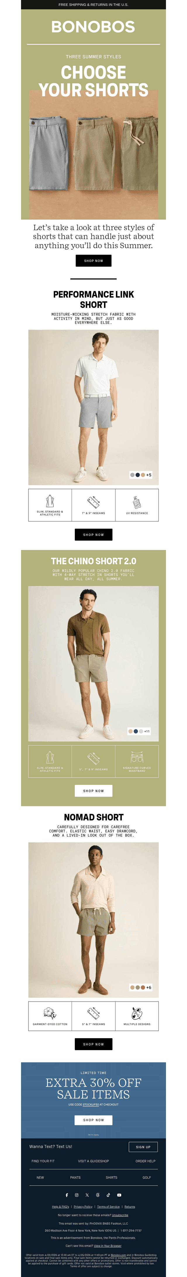 Three Shorts Every Summer Demands