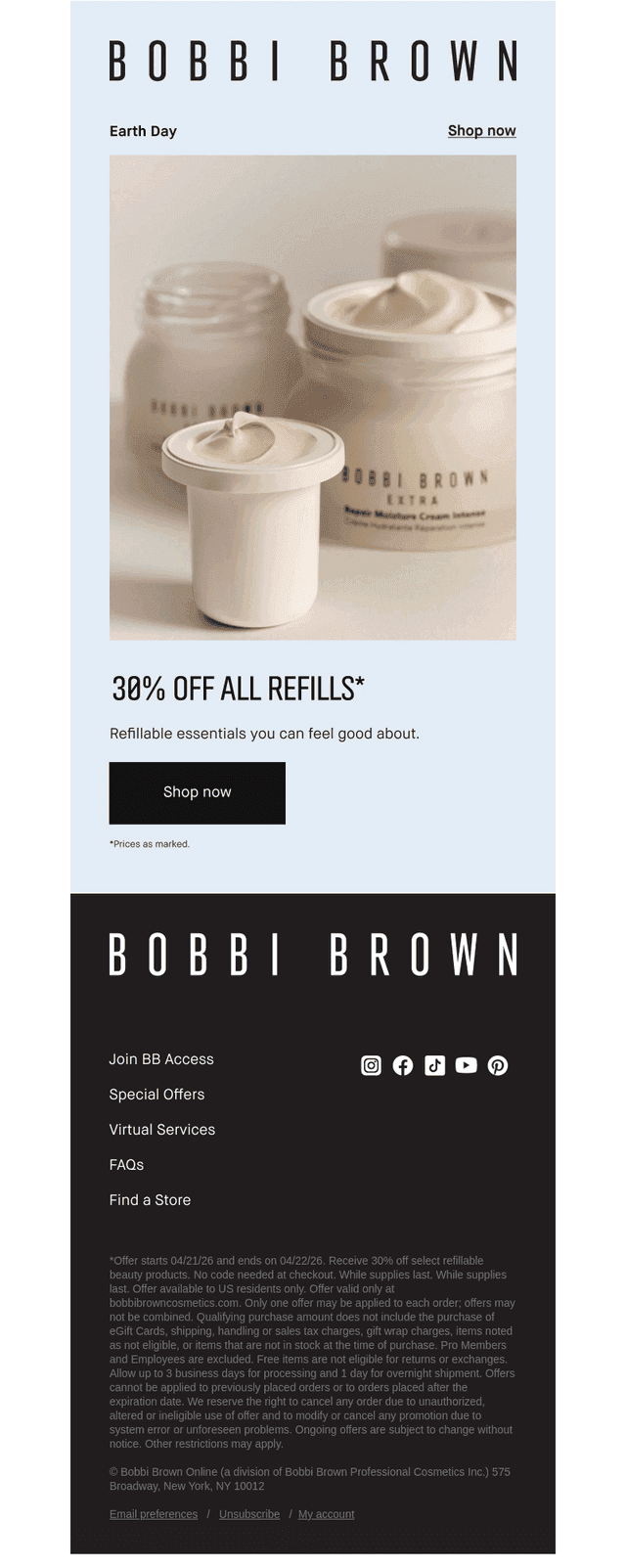 Last Chance to refill for less