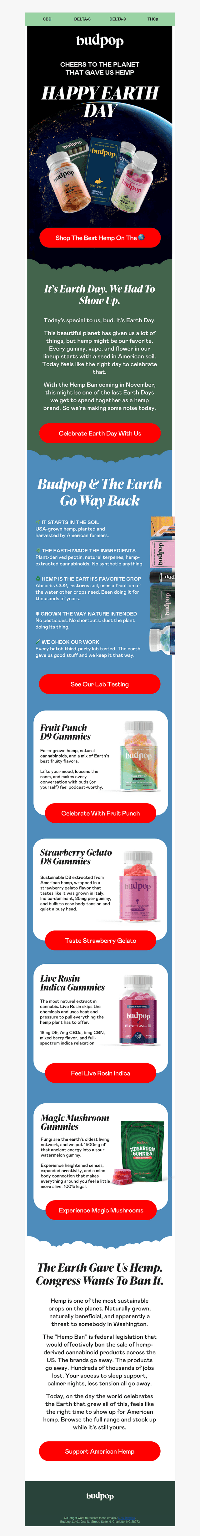 BudPop email from Wed, Apr 22, 2026