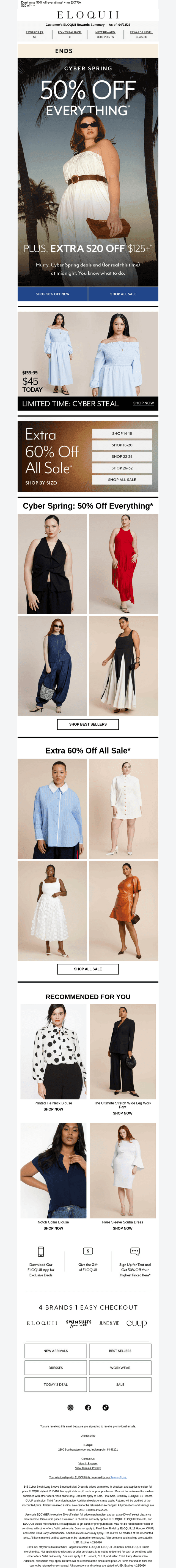 Eloquii email from Thu, Apr 23, 2026