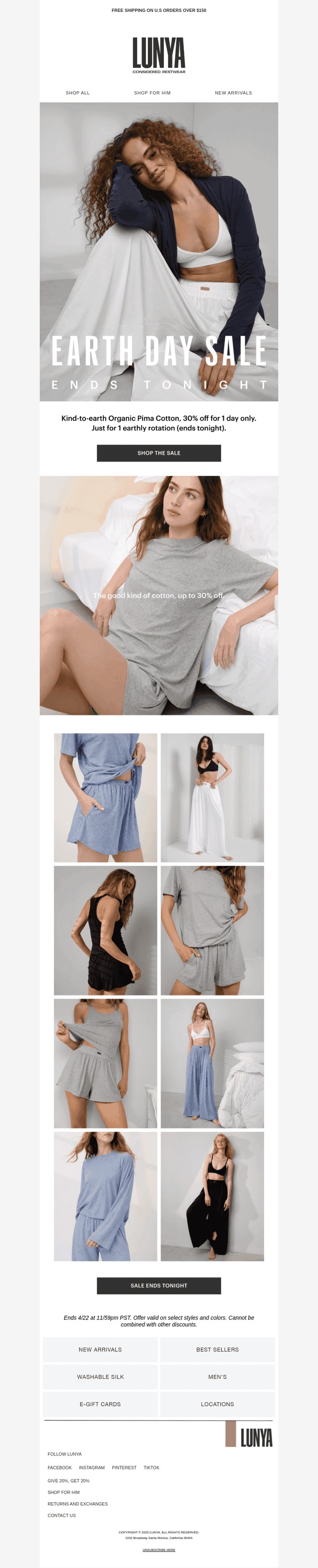 Lunya email from Thu, Apr 23, 2026
