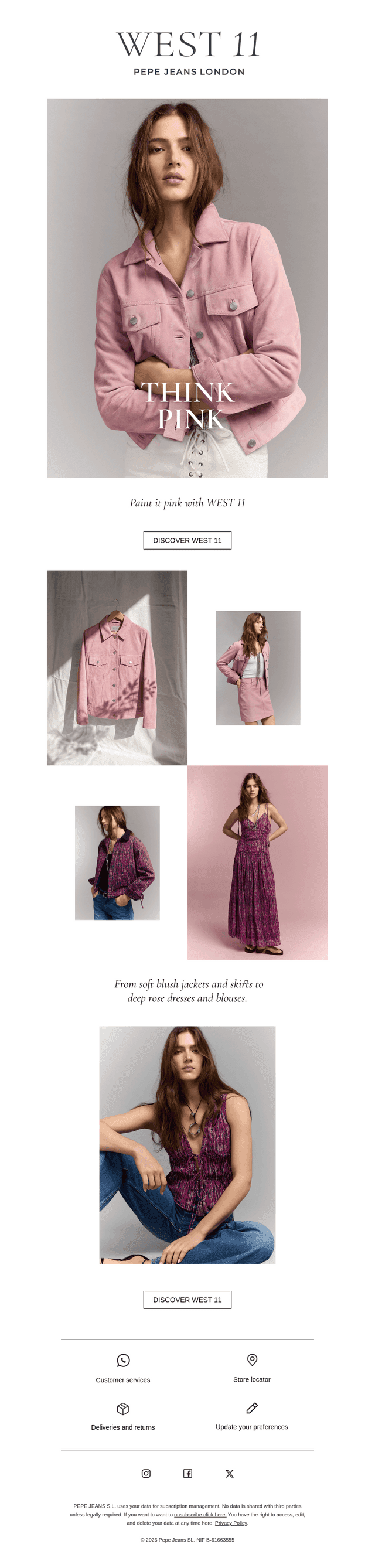 West 11: Think pink