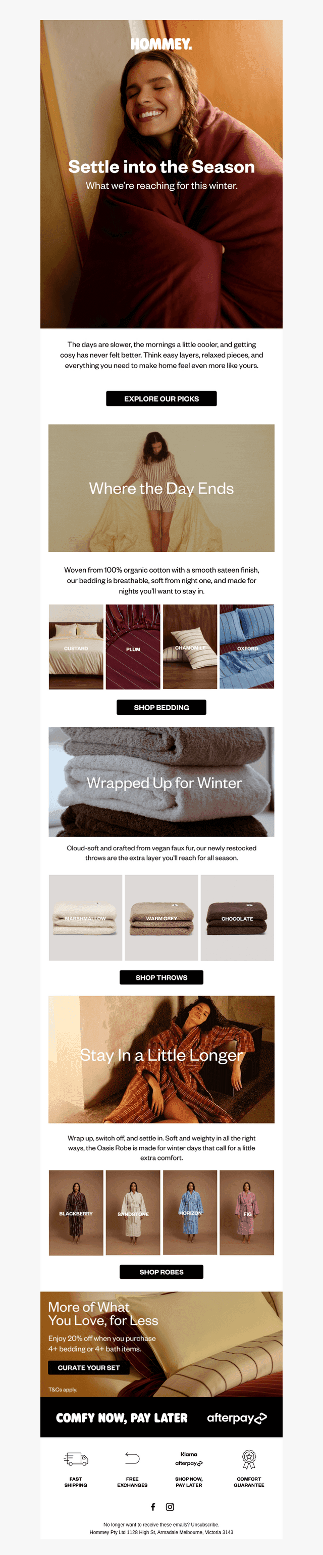 Our Winter Picks for Staying In