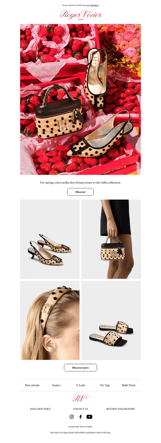 The velvet polka-dot edition