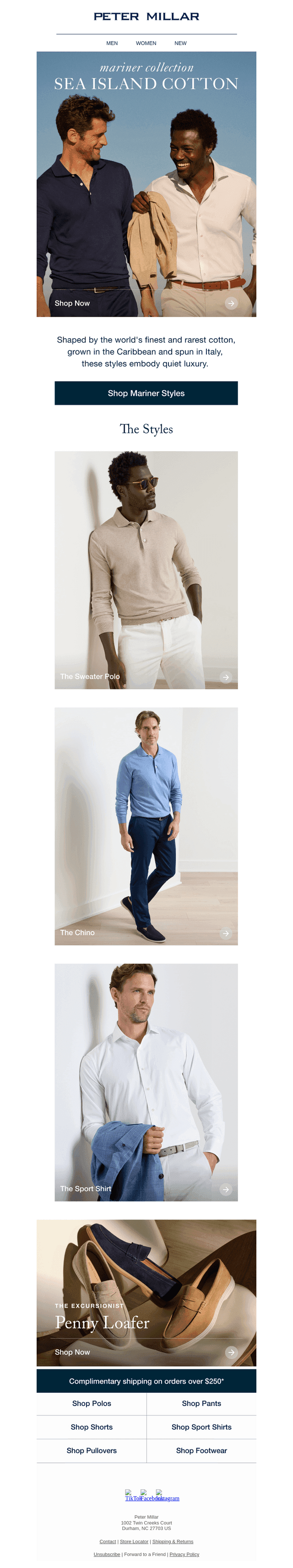 Experience The Sea Island Cotton Collection