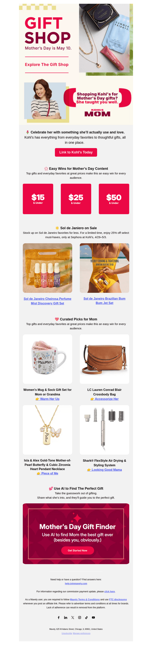 Mavely email from Thu, Apr 23, 2026