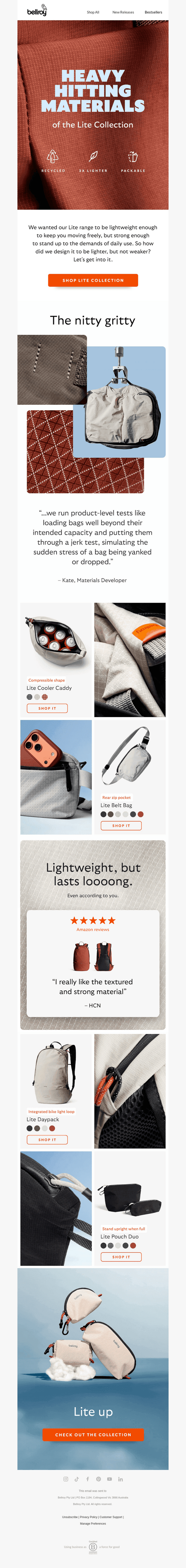 Yes, it’s really that lightweight.