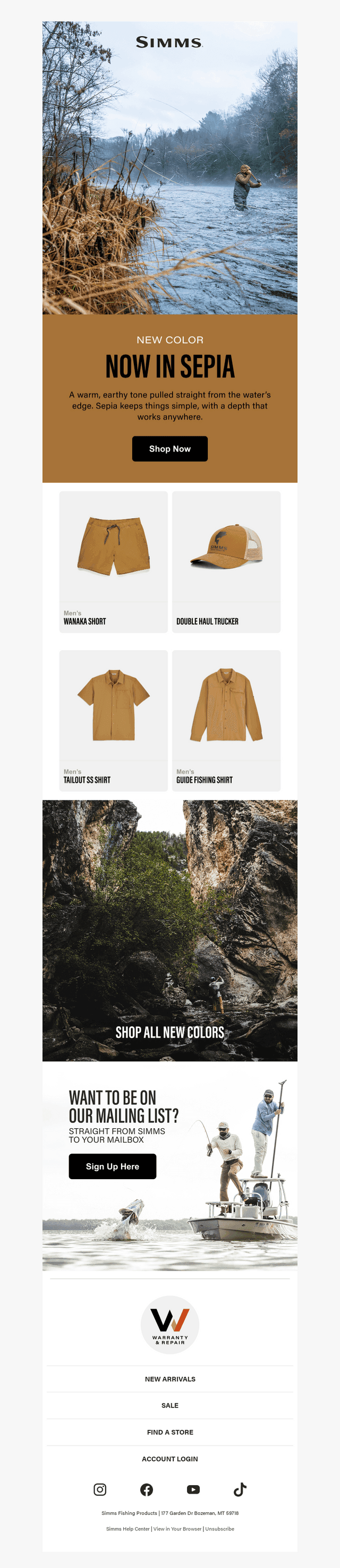 New Color: Sepia has arrived