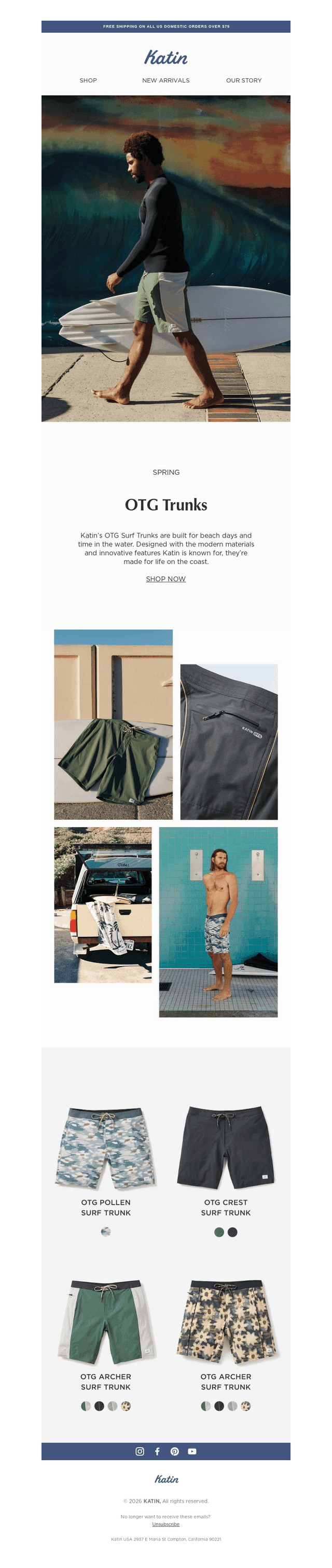 Spring OTG Trunks
