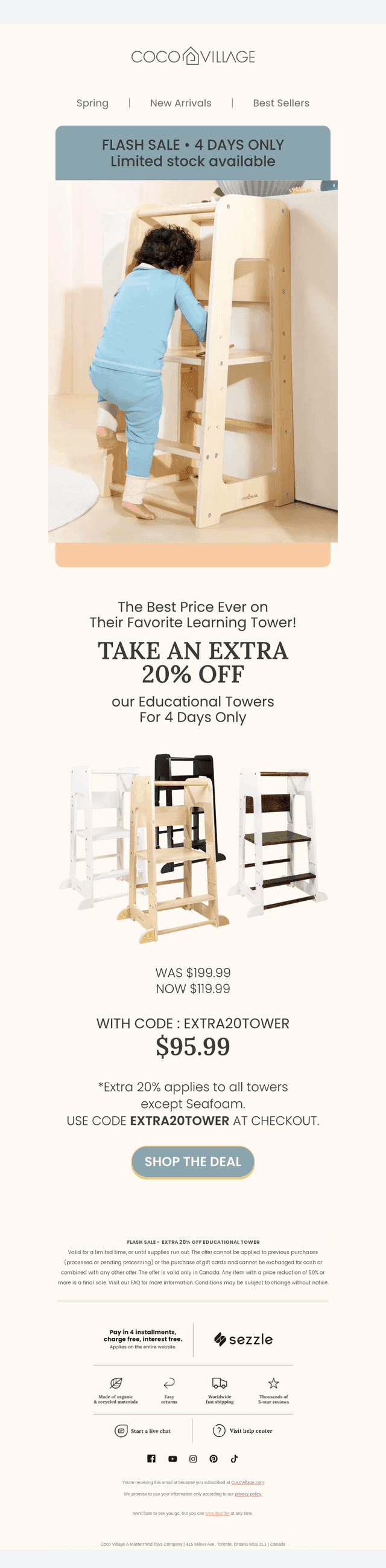 🔥 Now $95.99 — Educational Towers