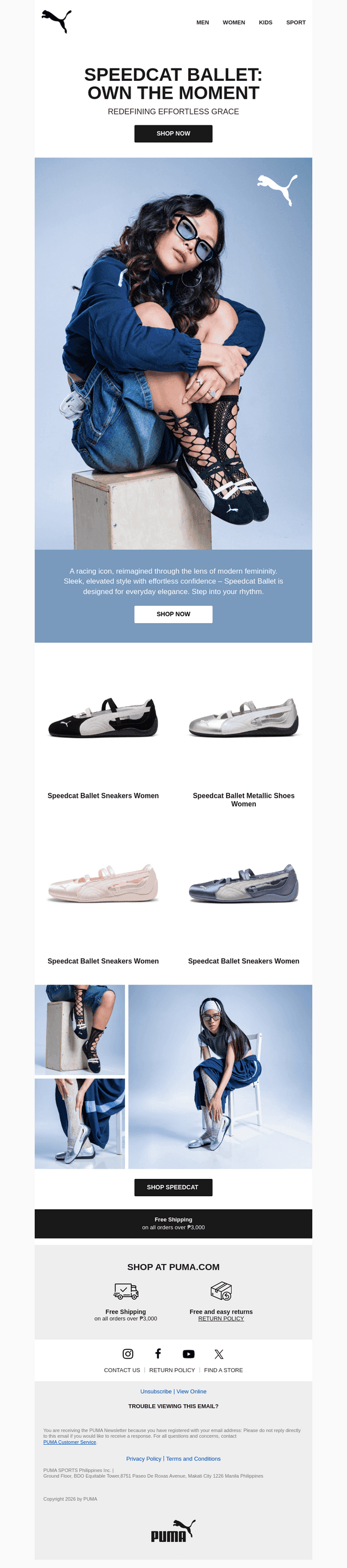 Speedcat Ballet: Own The Moment