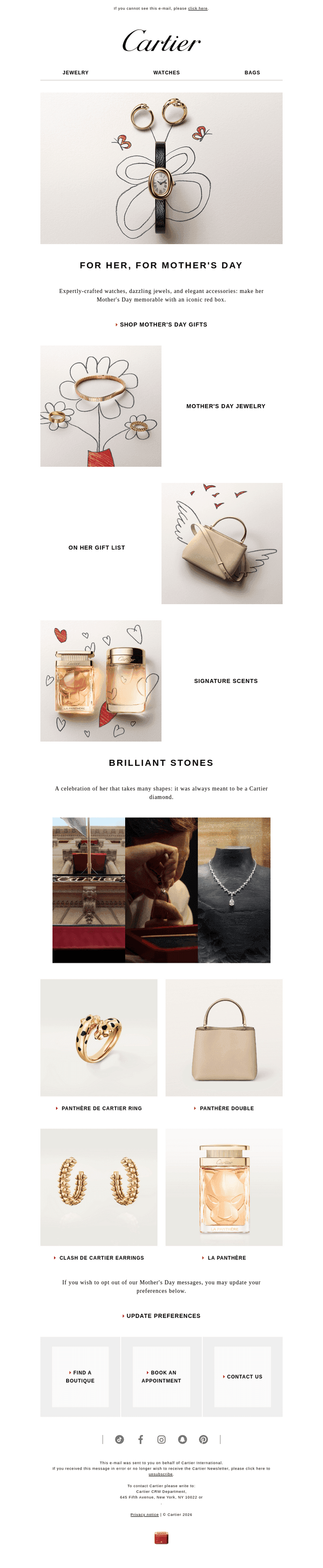 Cartier email from Fri, Apr 24, 2026