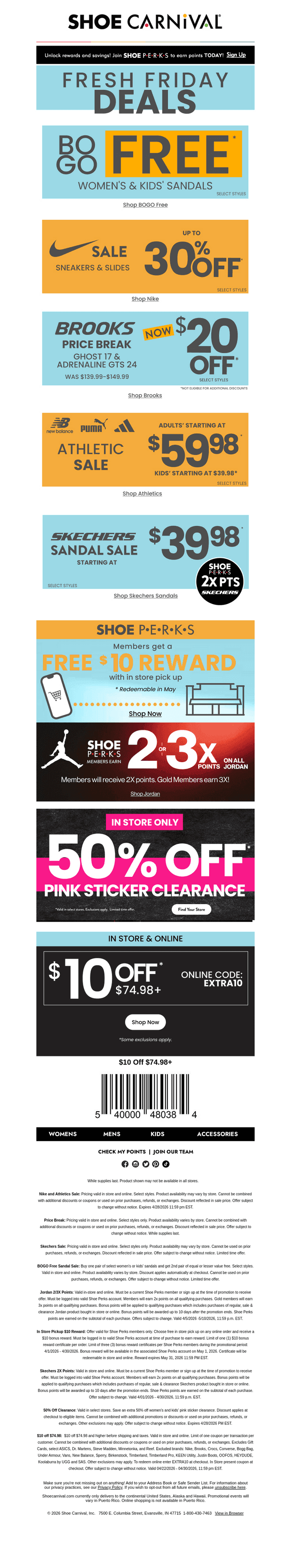 FRESH FRIDAY DEALS