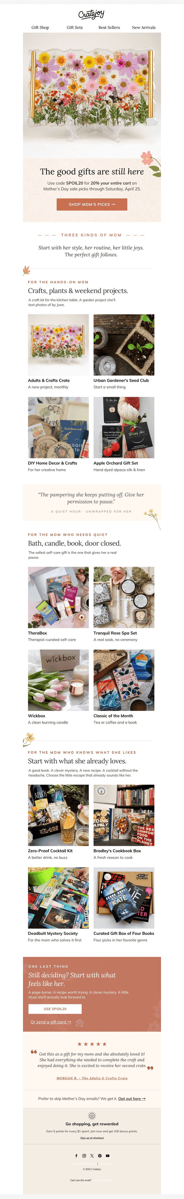 Mom-worthy gifts she’ll use again 🌷
