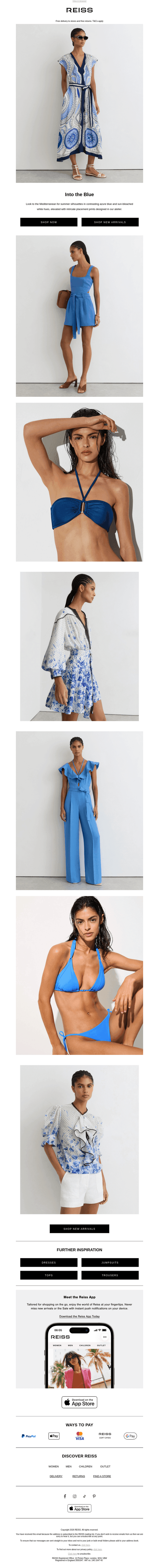 A study in blue and white