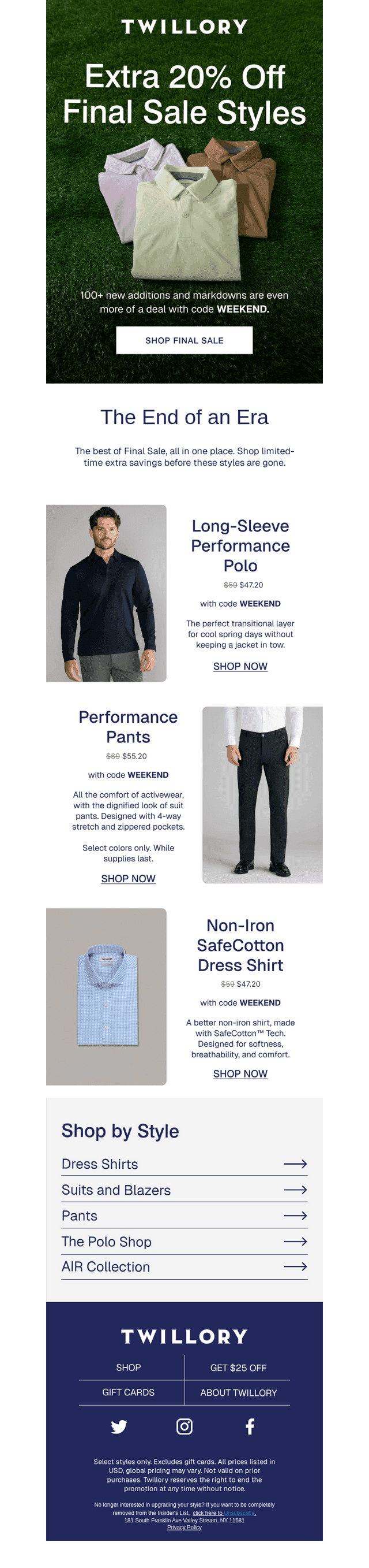 Your weekend just got 20% better