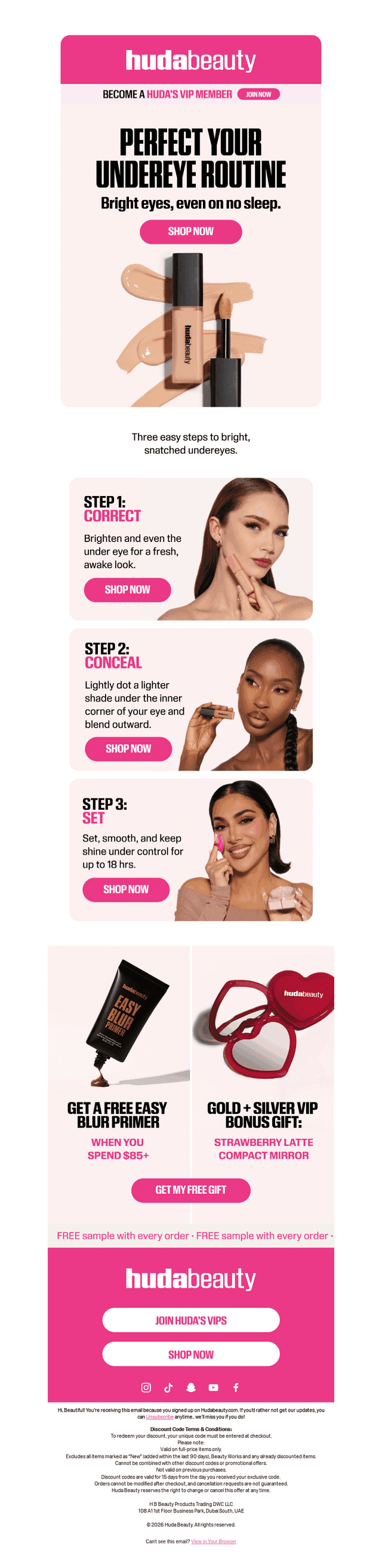 The undereye routine that gets it 😮‍💨