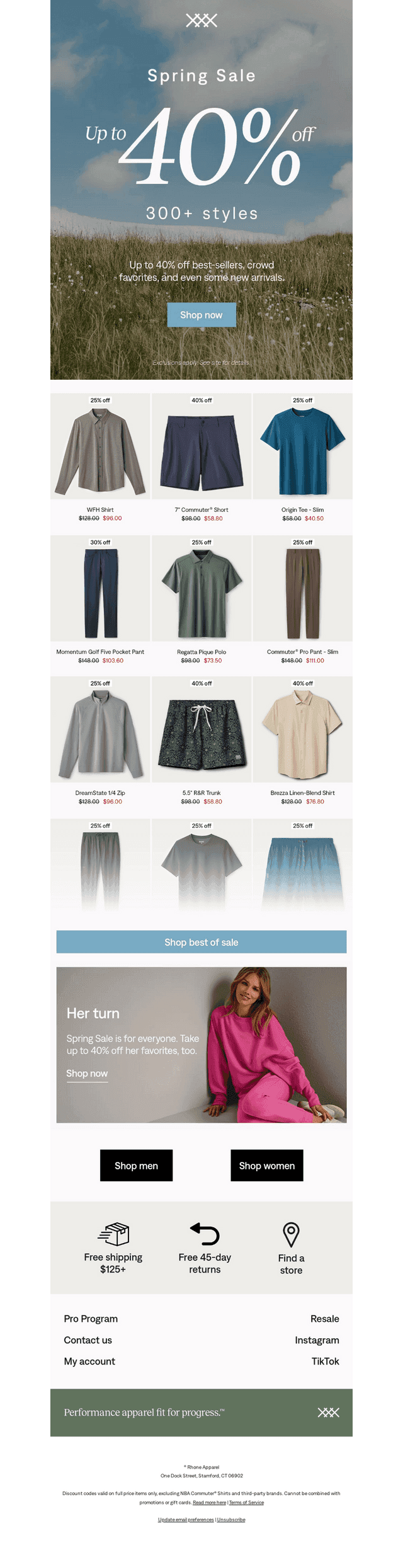 Rhone email from Sat, Apr 25, 2026